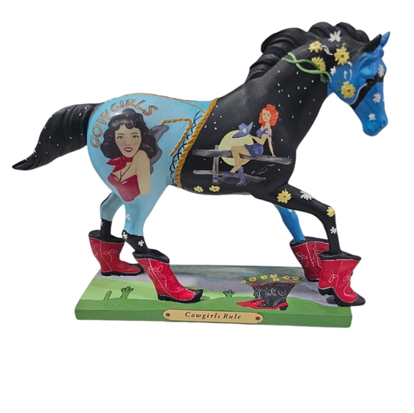 The Trail of Painted Ponies Other - The Trail of Painted Ponies "Cowgirls Rule" Retired 2014